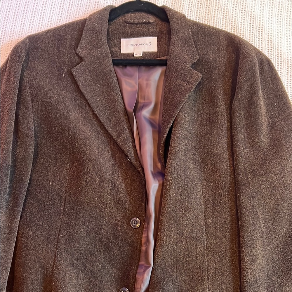 Brown Wool Blazer